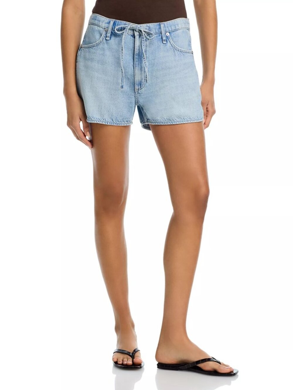 NWT ★: RAG & BONE Ultra Featherweight Nolan Drawstring Shorts, Blue, XS